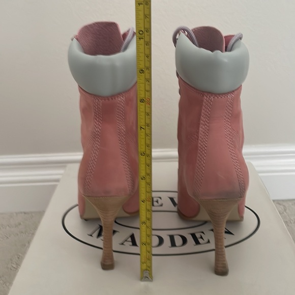 Pink Nubuck booties 8 - Picture 3 of 9